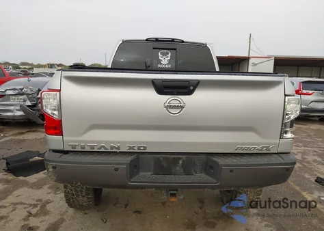 2016 Nissan Titan Xd Pro-4X Gas из США, поврежденный, VIN 1N6AA1F48GN507756